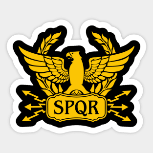 SPQR Roman Eagle Sticker